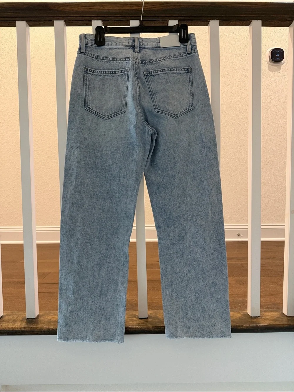pistola Light Wash Straight-Leg Jeans size 26 - Picture 3 of 6